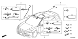 Diagram for 2019 Honda Civic Sunroof Cable - 32155-TBG-C21