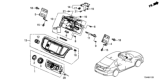 Diagram for 2016 Honda Accord Antenna - 39835-T2A-A01