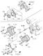 Diagram for 1999 Honda Passport Timing Cover - 8-97131-883-2