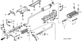 Diagram for Honda Civic Oxygen Sensor - 36531-PLR-003