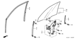 Diagram for 2006 Honda Accord Auto Glass - 73300-SDC-A11