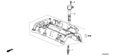 Diagram for Honda Ignition Coil - 30520-5A2-A01