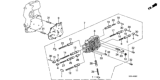 Diagram for 1986 Honda Civic Valve Body - 27711-PF4-030