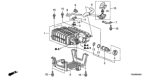 Diagram for 2012 Honda Accord Vapor Canister - 17011-TA0-L01