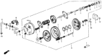 Diagram for 1989 Honda Civic Brake Booster Vacuum Hose - 46405-SH0-A01