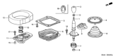 Diagram for 2008 Honda S2000 Shift Knobs & Boots - 54102-S2A-040