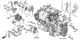 Diagram for 2003 Honda Civic Idler Pulley - 31180-PNA-003