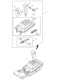 Diagram for 1998 Honda Passport Shift Knobs & Boots - 8-97181-059-1