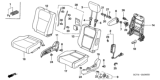 Diagram for Honda Element Air Bag - 06788-SCV-A80