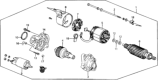 Diagram for 1990 Honda Civic Armature - 31207-PH3-954