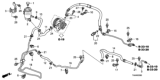 Diagram for 2009 Honda Accord Power Steering Cooler - 53765-TA0-000