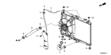 Diagram for 2021 Honda Insight Coolant Reservoir - 19101-6L2-A00