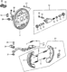 Diagram for Honda Prelude Brake Shoe Set - 43154-SA0-901