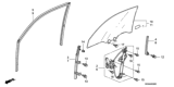Diagram for 2005 Honda Accord Auto Glass - 73350-SDN-A10