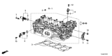 Diagram for Honda CR-V Cylinder Head Gasket - 12251-67A-H01