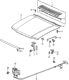 Diagram for 1983 Honda Accord Hood Latch - 63510-SA5-671