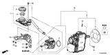 Diagram for Honda Brake Master Cylinder Reservoir - 01462-TLA-A00