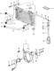 Diagram for 1982 Honda Civic Radiator - 19010-PA6-004