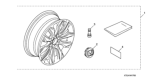 Diagram for 2021 Honda Civic Rims - 08W17-TEA-100