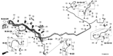 Diagram for Honda CR-V Hybrid Brake Line - 01466-TLA-A01