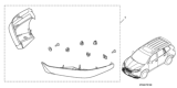 Diagram for 2020 Honda Passport Spoiler - 08F01-TGS-120