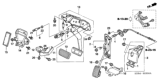 Diagram for Honda Accord Hybrid Accelerator Cable - 17910-SDR-A82