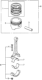 Diagram for 1979 Honda Prelude Rod Bearing - 13215-642-004