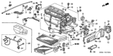 Diagram for Honda Civic Evaporator - 80215-S5D-G01