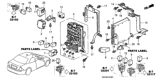 Diagram for Honda Fuse Box - 38200-S5P-A31