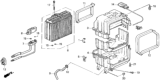 Diagram for Honda Odyssey Evaporator - 80211-SX0-A01