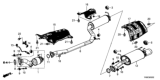 Diagram for 2015 Honda Civic Muffler - 18307-TR7-A21