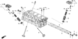 Diagram for 1993 Honda Prelude Rocker Arm - 14620-P13-000