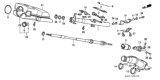 Diagram for Honda CRX Steering Column - 53210-SH2-901