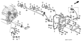 Diagram for 1991 Honda Accord Side Cover Gasket - 21812-PX4-010
