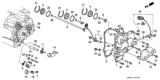 Diagram for 1996 Honda Prelude Speed Sensor - 28810-PX4-003