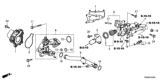 Diagram for 2014 Honda Accord Cooling Hose - 19505-5K0-A00