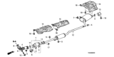 Diagram for 2008 Honda Accord Exhaust Pipe - 18210-TA5-A12