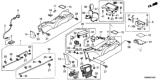 Diagram for Honda Insight Consoles - 83450-TM8-A12ZB