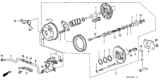 Diagram for 1987 Honda Accord Brake Booster - 46400-SE3-A01