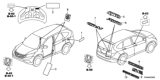 Diagram for 2014 Honda CR-V Emblem - 75722-T0A-003