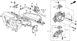 Diagram for 1996 Honda Del Sol Throttle Body - 16400-P2M-Q51