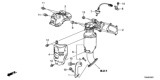 Diagram for 2016 Honda CR-V Catalytic Converter - 18190-5X6-J00