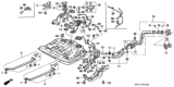 Diagram for 1990 Honda Accord Fuel Pump - 17040-SM4-A30