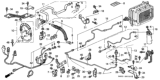 Diagram for Honda Accord HVAC Pressure Switch - 80440-SM4-003