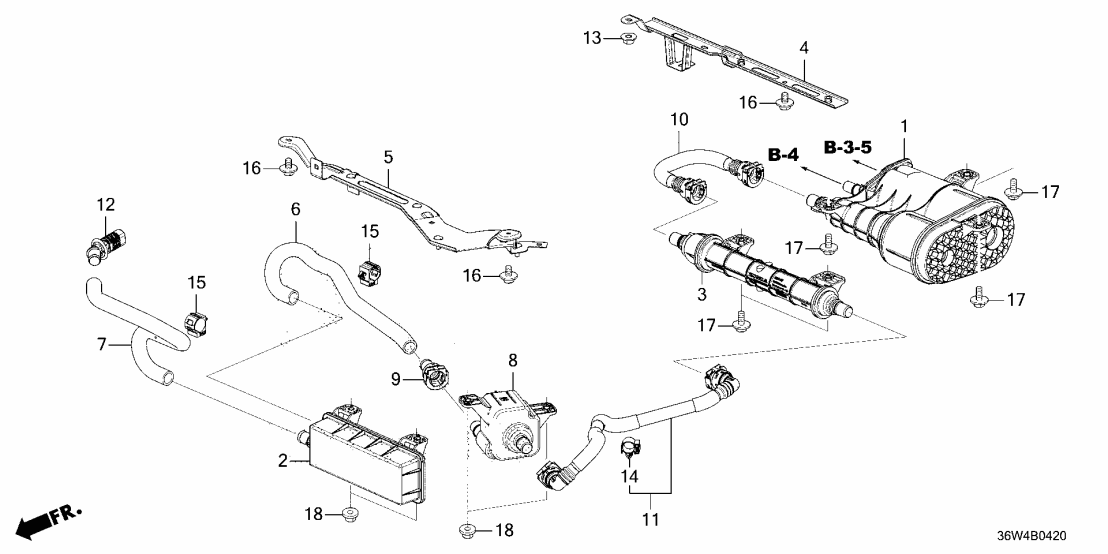 Honda 17300-T51-H01 CANISTER ASSY