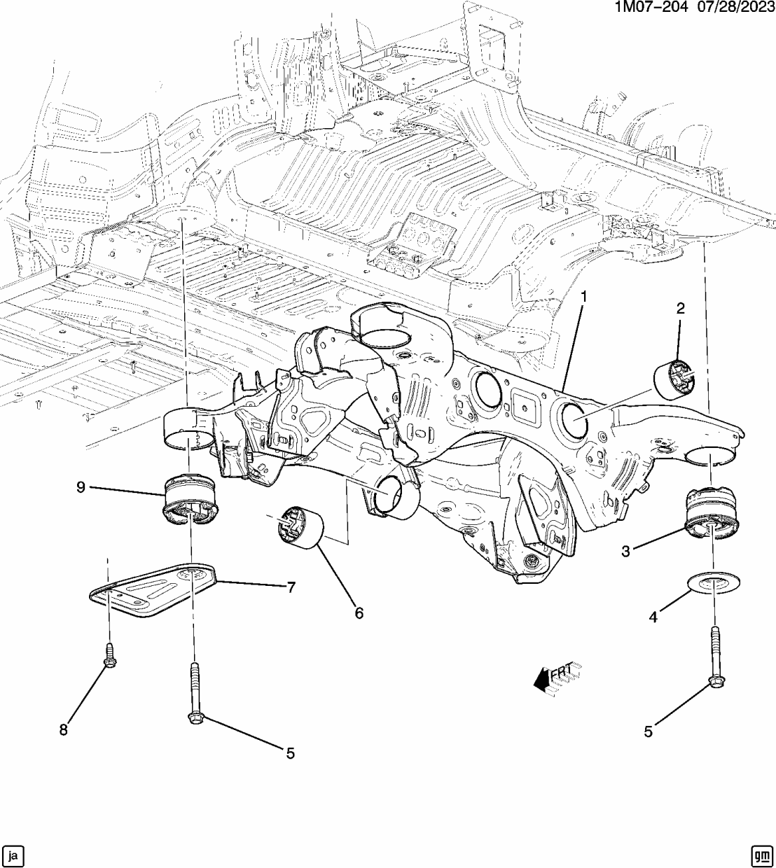 Honda 11519538 BOLT, RR