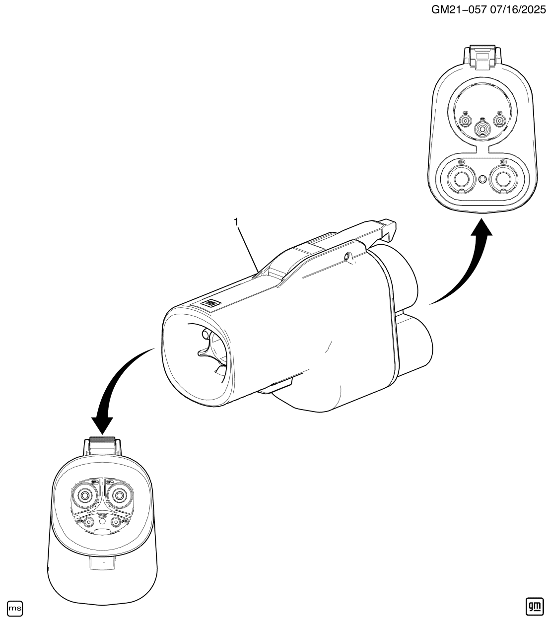 86275140 Honda ADAP, EV CHARGE PLUG