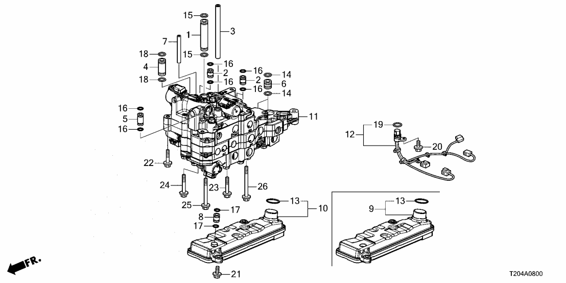 Honda 22741-5LJ-A01 PIPE (12X56-7) Honda 22741-5LJ-A01 PIPE (12X56-7)