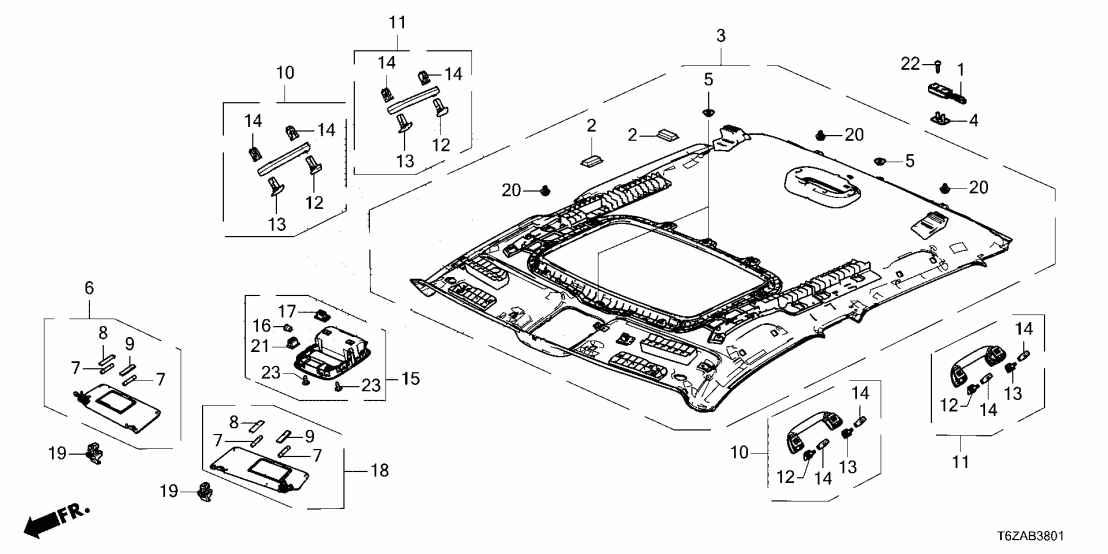 Honda 83201-T6Z-A52ZC LNG COMP *NH836L* 83201-T6Z-A52ZC Honda LNG COMP *NH836L*