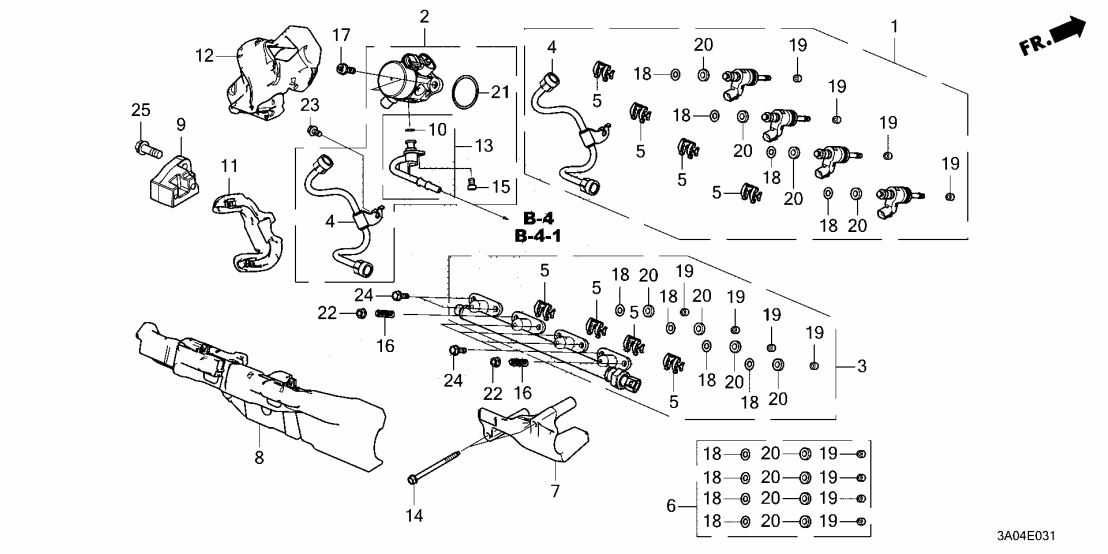 Honda 06161-6NA-306 PUMP KIT